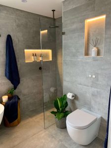 Small Bathrooms Shower And Toilet Niches Camden
